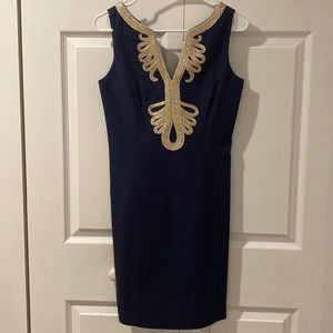 Lilly Pulitzer Navy Shift Dress